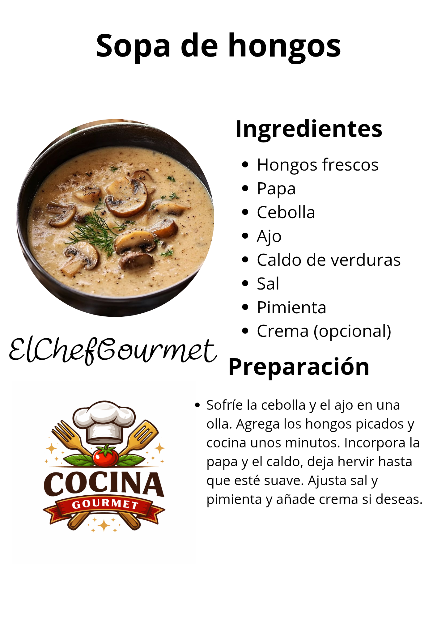 Libro de recetas